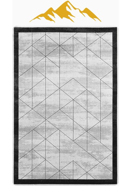 Modern Desenli Dijital Baskı Kaymaz Taban Halı H0291 modelleri