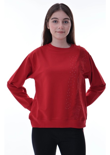 Taş Detaylı Kız Çocuk Sweat 2011 indirimleri