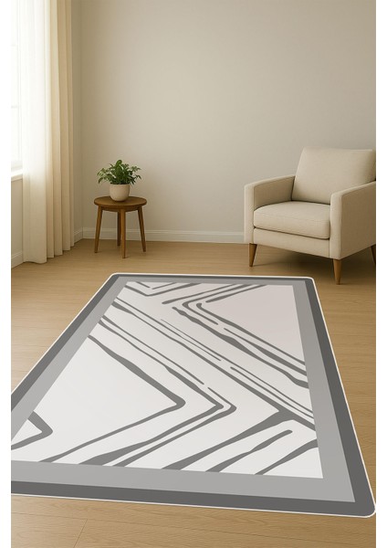 Modern Desenli Dijital Baskı Kaymaz Taban Halı H1094 fiyatları