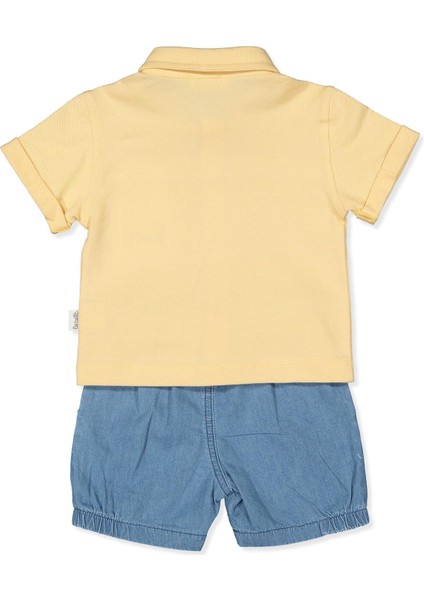 Tencel Şort 2li Takım (Colored Lınes) Sarı fiyatları