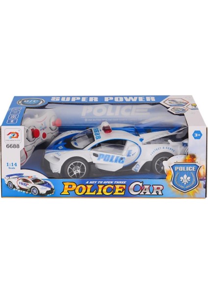 6688-91A Kumandalı Işıklı Polis Araba -Karsan Oyuncak