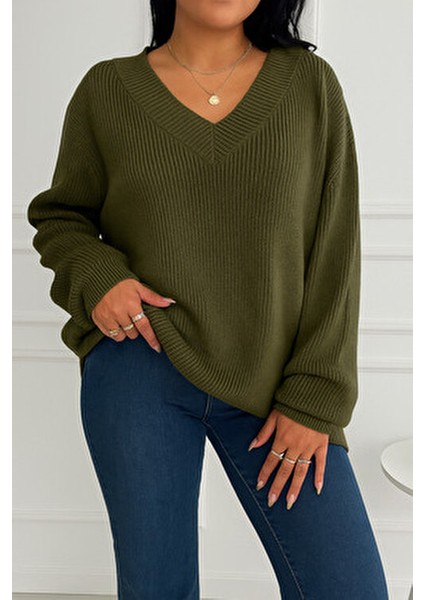 Büyük Beden Triko Kazak