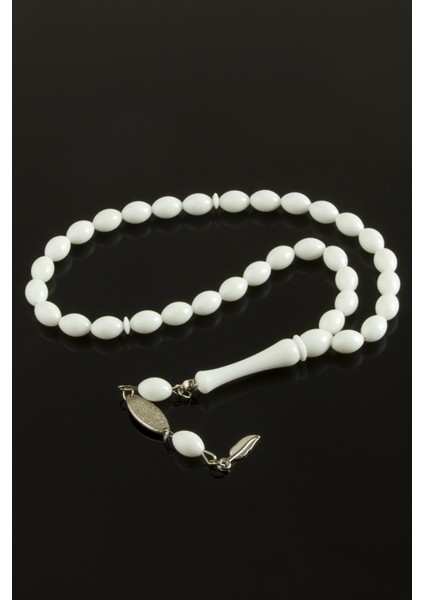 Zeytin Şekilli Plastik Tesbih 8*11 mm