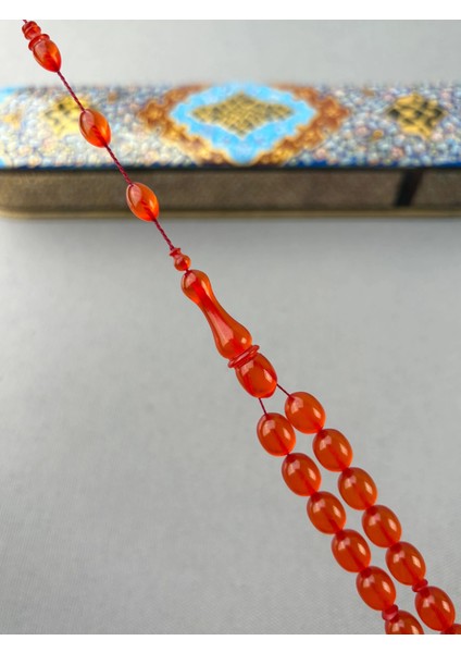 Usta Imzalı Hareli Eski Alman Zar Sıkma Kehribar Tespih Koleksiyonluk Parça fiyatları