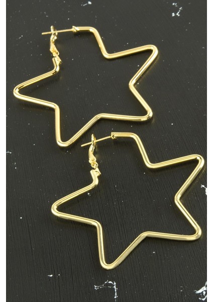 Yıldız Trend Küpe 6 cm
