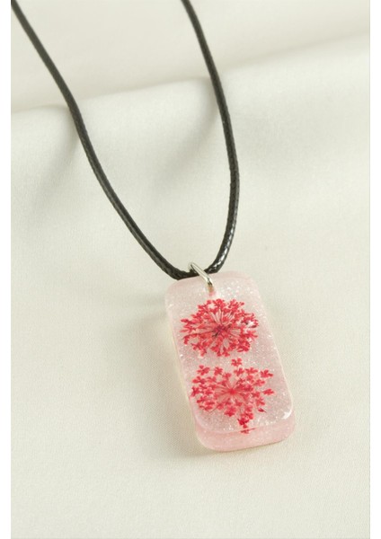 Sultanotu Dikdörtgen Epoksi Kolye