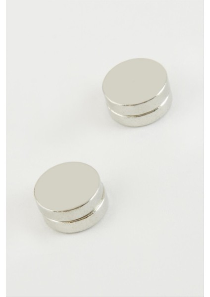 Yuvarlak Mıknatıslı Küpe