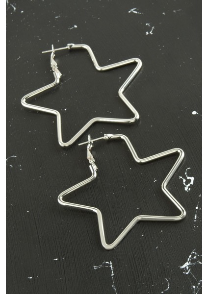 Yıldız Trend Küpe 5,5 cm
