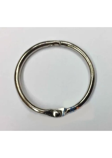 Buğz Kilitli Yuvarlak Halka, 2,5cm - 1 Adet