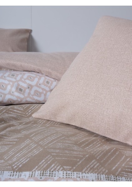 Flanel Nev Takımı Çift Kişilik Arrow Krem fiyatları