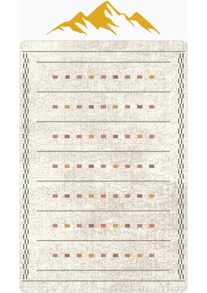 Modern Desenli Dijital Baskı Kaymaz Taban Halı H0271 modelleri