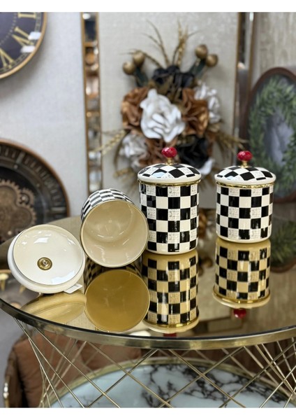 Paçi 3'lü Damalı Baharat Seti 13-15-17 cm fiyatları