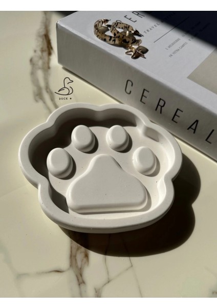 Pati Görünümlü Taş Tozu Dekoratif Takı Tabağı modelleri