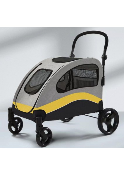 Drnds Tommy Evcil Hayvan Arabası Sarı 90*73*108CM Max 60KG