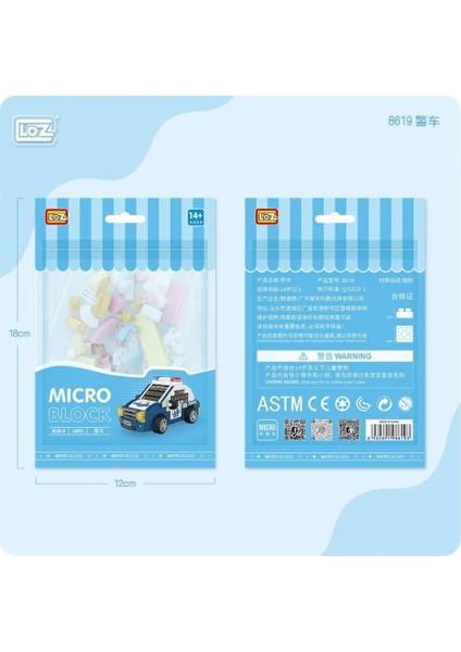 LZ8619 Nessiworld Blok Oyuncak Poşet -Vagonlife