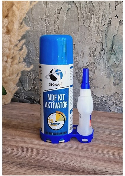 Segnan Hızlı Yapıştırıcı 400ML Sprey + 100 ml Sıvı Yapıştırıcı Maket Çalışmaları Için Tüm Yüzeyler