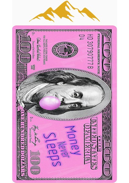 Modern Dolar Desen Dijital Baskı Kaymaz Taban Halı H0168 modelleri