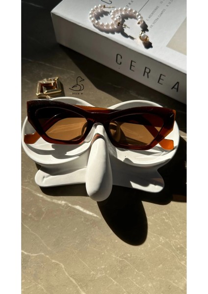 Squidward Animasyon Dekoratif Gözlük Tutucu Taş Tozu