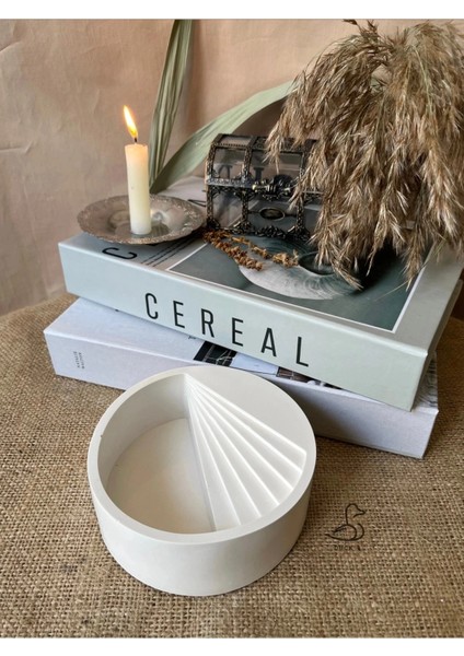 Dairesel Merdiven Şeklinde Dekoratif Kase/sukulentlik 15-5 cm fırsatları