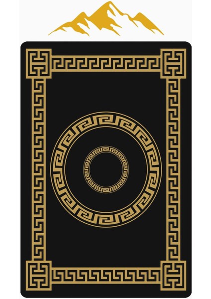 Modern Desenli Dijital Baskı Kaymaz Taban Halı H0161 modelleri