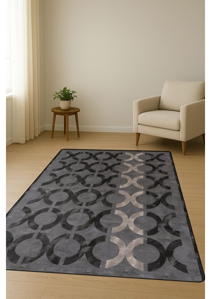 Modern Desenli Dijital Baskı Kaymaz Taban Halı H1031 fiyatları