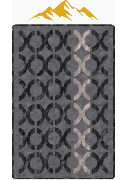 Modern Desenli Dijital Baskı Kaymaz Taban Halı H1031 modelleri