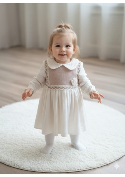 Laura Baby Kız Bebek Çocuk Sevimli Elbise