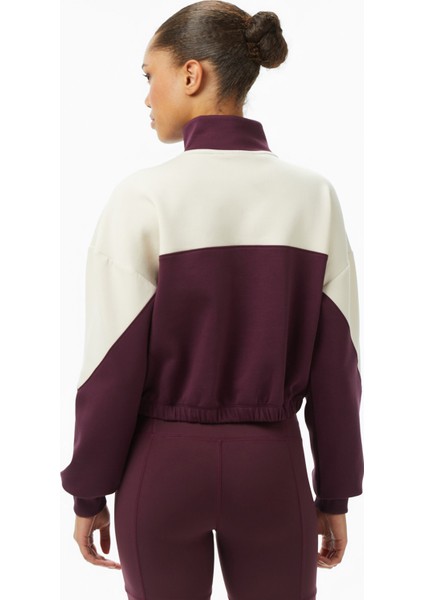 Crop Kadın Bordo SWEATSHIRT.003 fiyatları