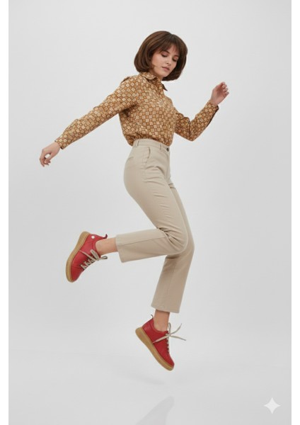 Mammimia Kadın Hakiki Deri Ortopedik Spor Tarz Günlük Ayakkabı M26/KA120 modelleri