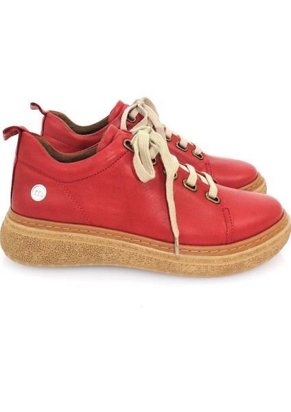 Mammimia Kadın Hakiki Deri Ortopedik Spor Tarz Günlük Ayakkabı M26/KA120