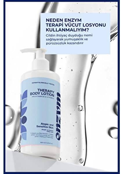 Kuru ve Hassas Ciltlere Özel Terapi Duş Jeli ve Losyon Banyo Seti fırsatları