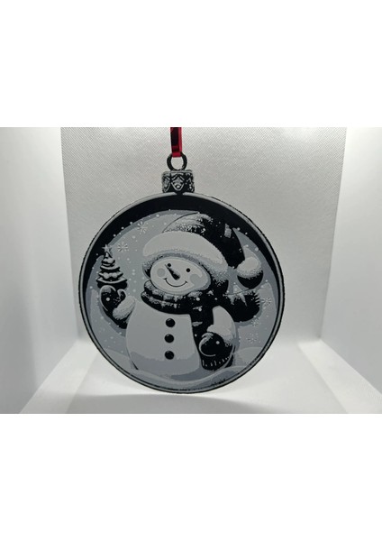 3 Boyutlu Yılbaşı Ağacı Süsü Kardan Adam fiyatları