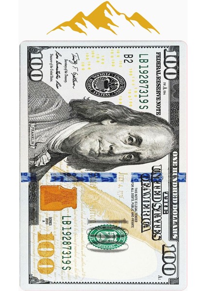 Modern Dolar Desen Dijital Baskı Kaymaz Taban Halı H0167 modelleri