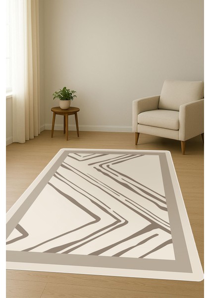 Modern Desenli Dijital Baskı Kaymaz Taban Halı H1093 fiyatları