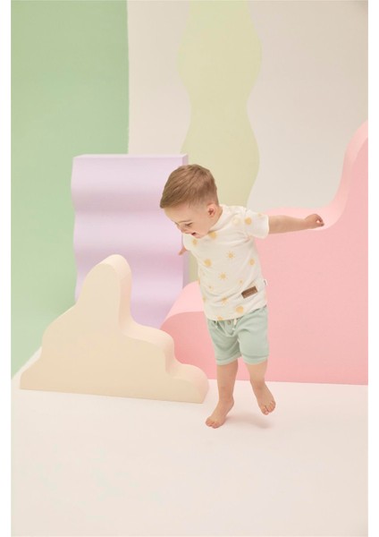 Interlok Şortlu 2li Takım (Sunshıne) Mint modelleri