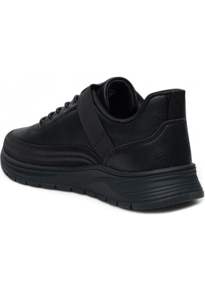 Siyah Lastik Bağcık Comfort Mevsimlik Yürüyüş ve Koşu Ayakkabı modelleri