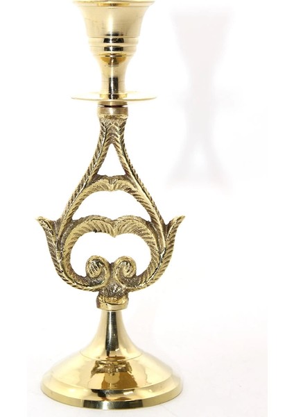 Tekli Pirinç Şamdan 27768