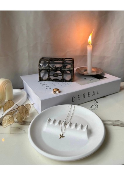 Dekoratif Taş Tozu Kalem/fırçalık/takı Tabak Kase indirimleri