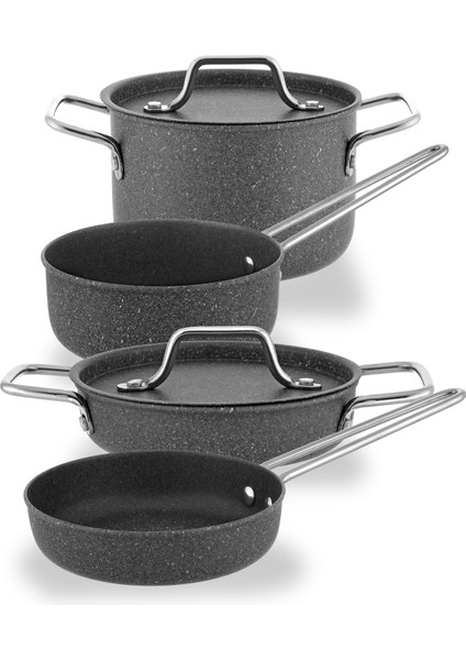 Mini Chef Granit Oyuncak Tencere Seti (Granit Kaplamalı) fiyatları