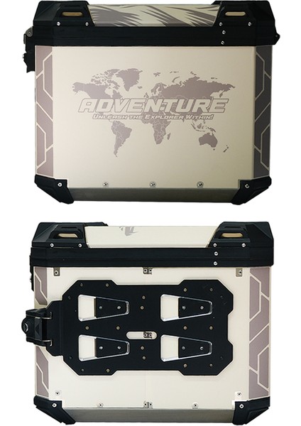 DSN02 Universal 40 Lt x 2 Desenli Alüminyum Motosiklet Yan Çanta Seti fiyatları