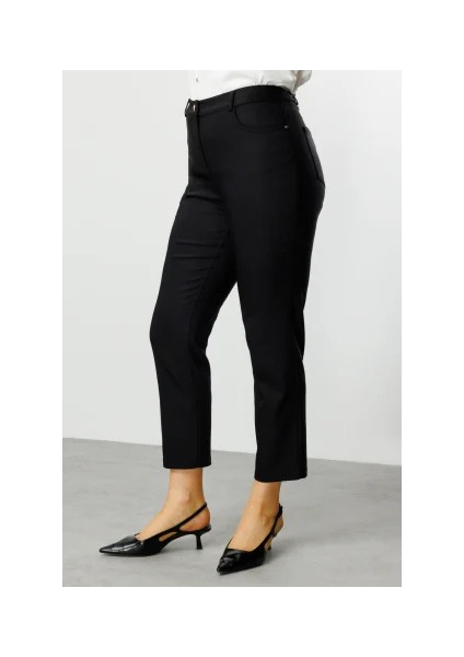 Dar Paça Büyük Beden Pantolon modelleri