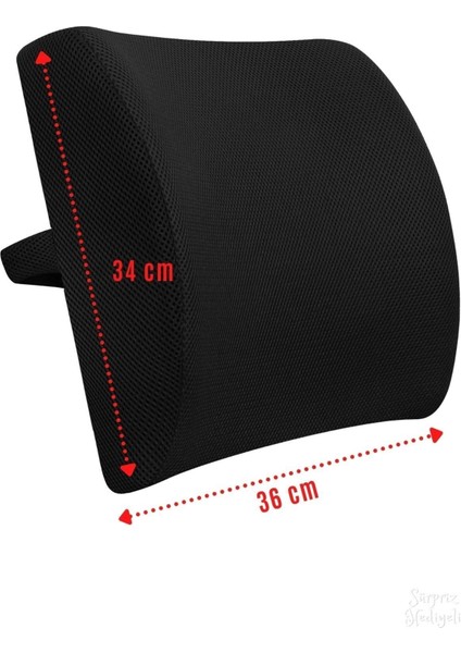 Rahatlatıcı Sırt Yastığı, Ergonomik ve Konforlu Destekleyici Minder