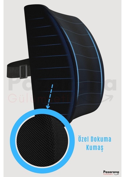 Rahatlatıcı Sırt Yastığı, Ergonomik ve Konforlu Destekleyici Minder fiyatları