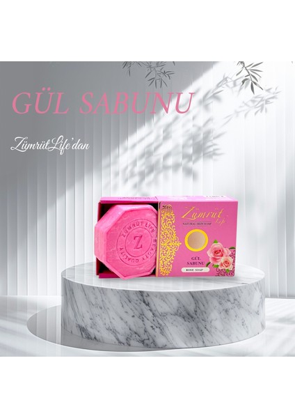 Hakikat Şifam Zümrüt Life Gül Sabunu