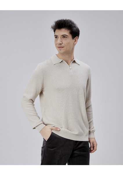 Erkek Triko Kazak 17271 Fermuarlı Polo indirimleri