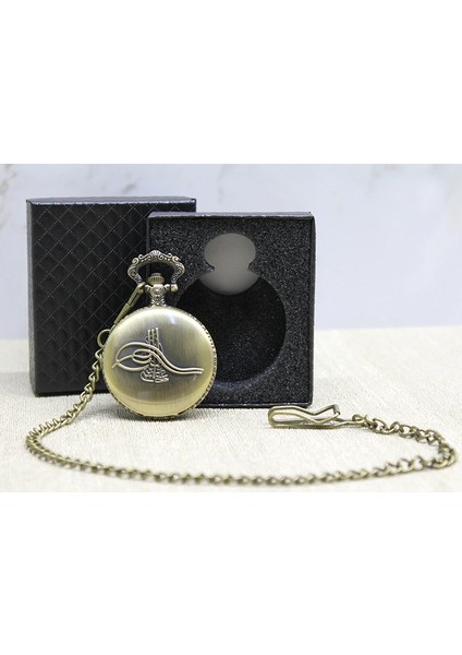 Özel Kutulu Osmanlı Tuğralı Köstekli Saat LIV981