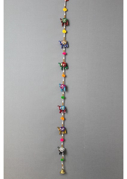 7'li Asmalı Aynalı Fil LIV2130