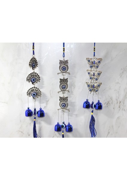 Metal Nazar Boncuğu Çan LIV1099