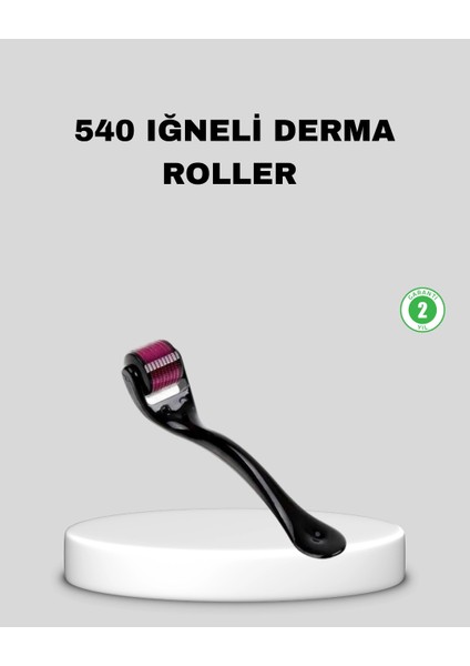 Bfs Derma Roller Titanyum Iğneli Cilt Yenileyici – Akne ve Kırışıklık Karşıtı