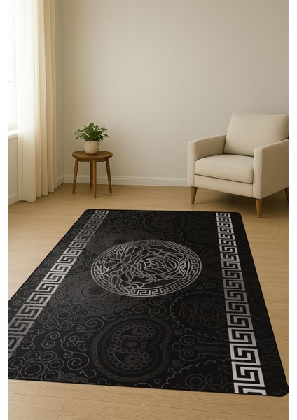 Modern Desenli Dijital Baskı Kaymaz Taban Halı H0858 fiyatları